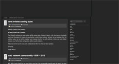 Desktop Screenshot of networkcameracritic.com